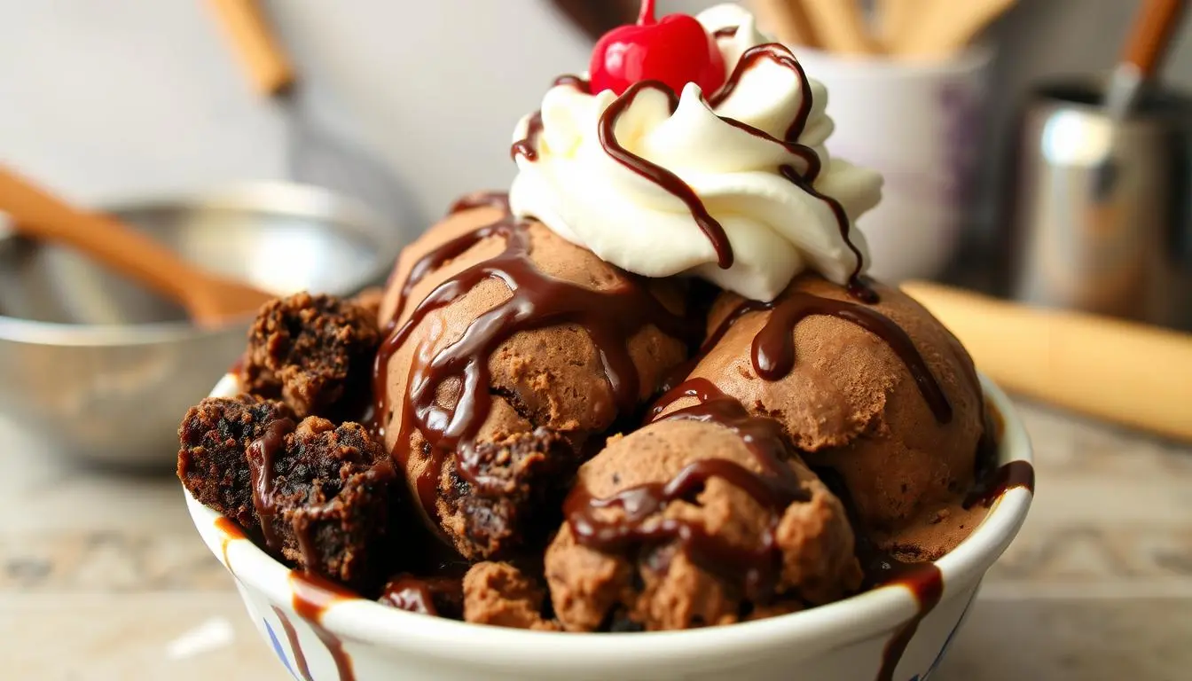 brownie ice cream